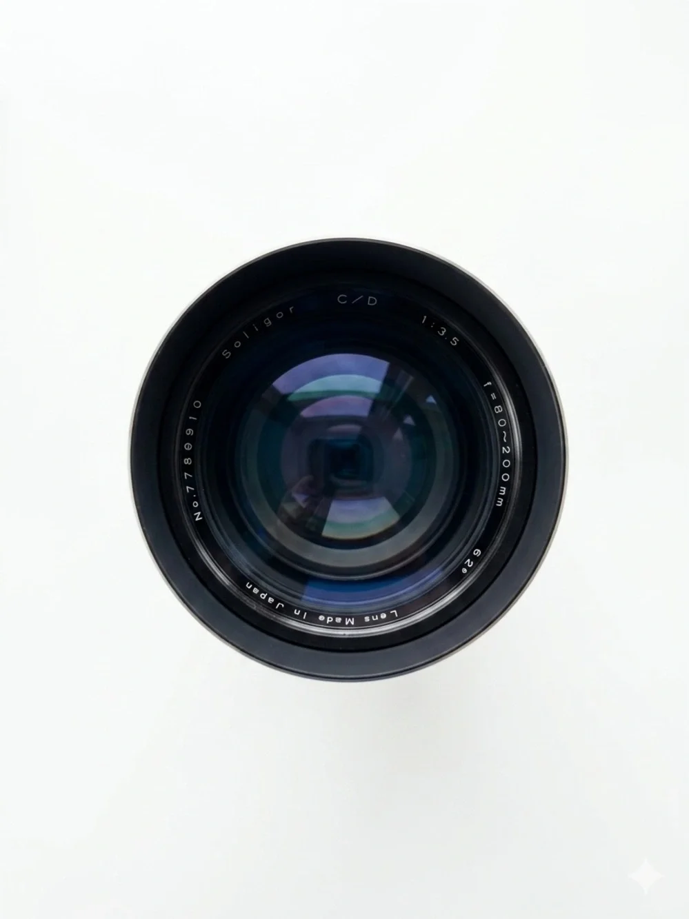 Soligor 80-200mm Canon FD Zoom Lens w Case Made in Japan For Parts ++READ++